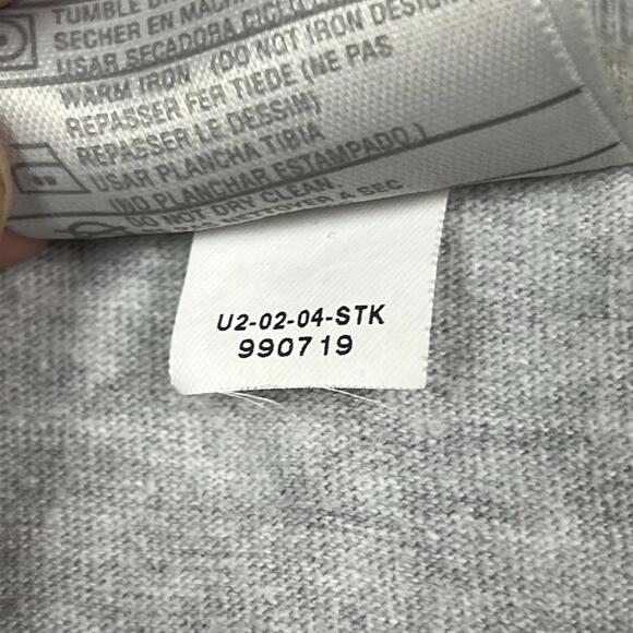 Vintage 1999 Nike Grey Tag Long Sleeve Stripe Shirt Box Fit Size XL (Fits BOXY) - Picture 9 of 9